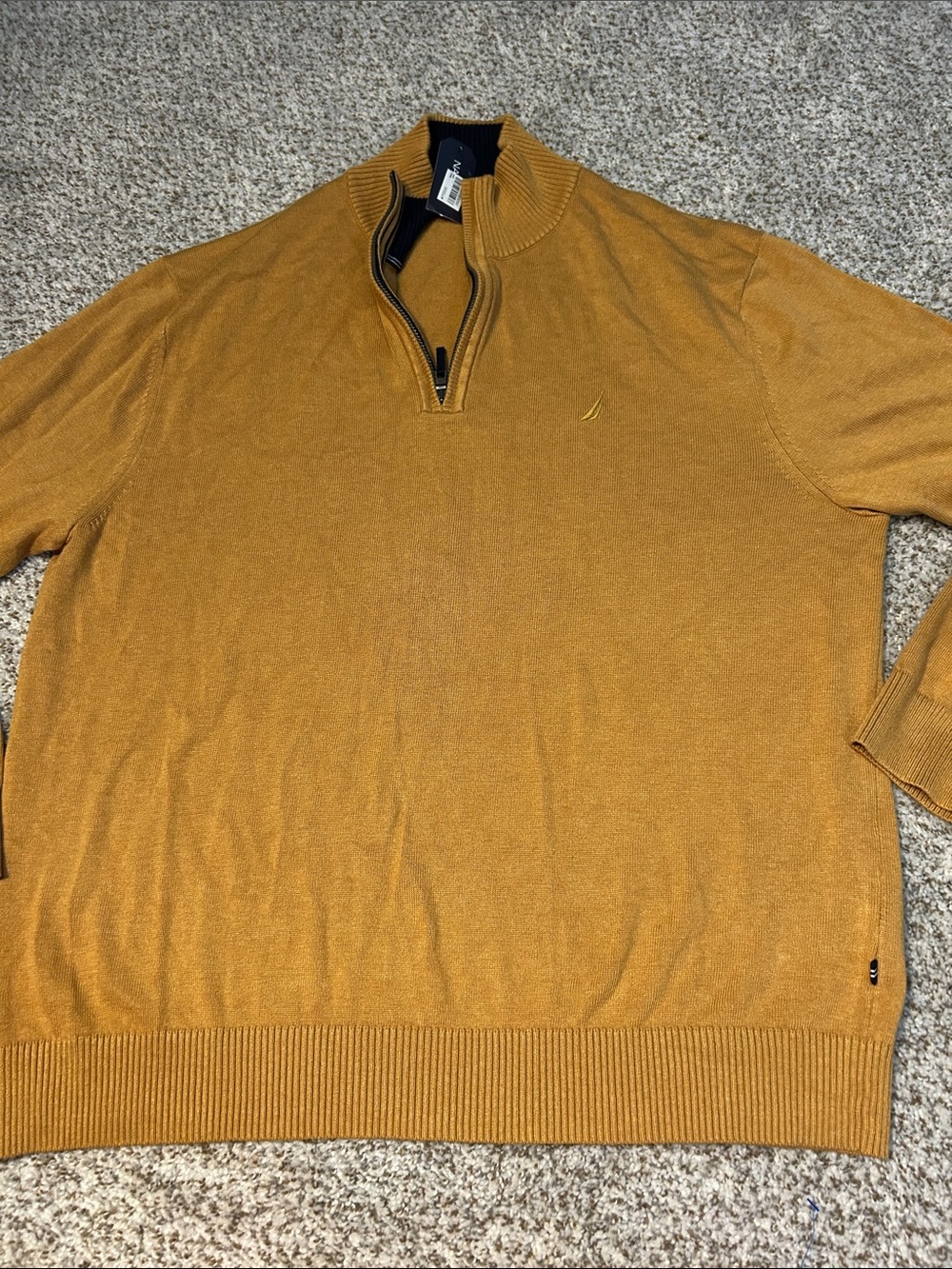 NWT Nautica Men's Quarter-Zip Sweater